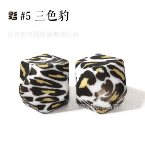 5# Three-color leopard / 17mm