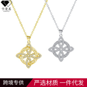 Wholesale fashion personality light luxury niche necklace