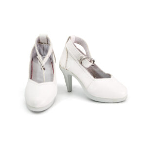 7.5cm white high heels 130600
