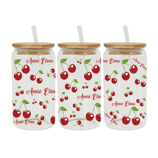 Wholesale UV transfer sticker for glass cups crystal label crystal sticker 16OZ UV DTF WRAPS