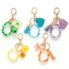 O1CN01KwSSR71DaIyHEgJhJ_2219846820232-0-cib Wholesale Candy colored beaded tassel keychain