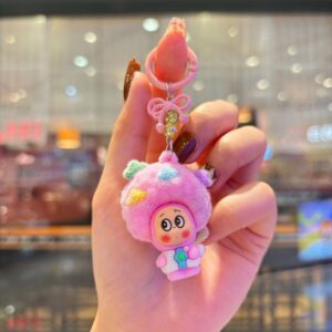 Afro star—pink / 4.8*4cm