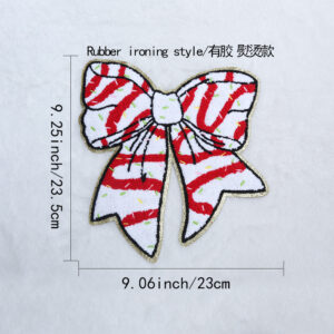 White bow -------- Adhesive style
