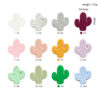 O1CN01KzGAwT1ejSJx9bDBl_2219683907-0-cib Wholesale of 10PCS Mini Cactus Silicone Beads