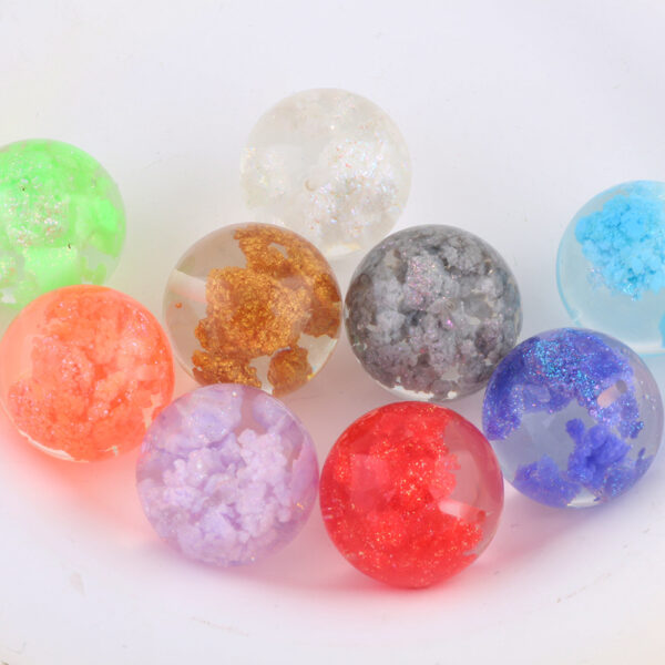 Wholesale High-transparency Acrylic Beads Cloud-like Round Shape Pen Cap