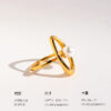 O1CN01L1CFio2BLX9tcI4HA_2210877048322-0-cib Wholesale Pearl hollow curve ring