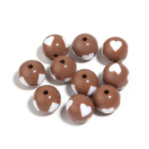 Coffee / 16mm * 3.0 hole 2.4g/a