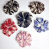 Wholesale Autumn and winter plaid large intestine headband