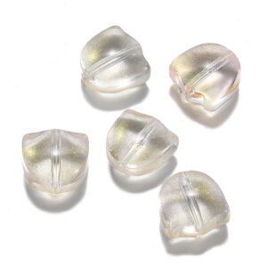 Golden Flowers (20/Pack) / Flowers 9*9mm leaves 14*7mm aperture 1mm
