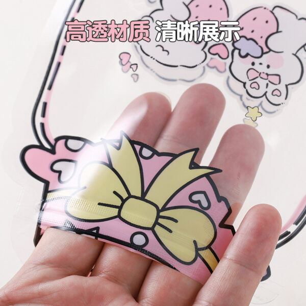 Wholesale Cartoon Cute Ziplock Transparent Storage Bag