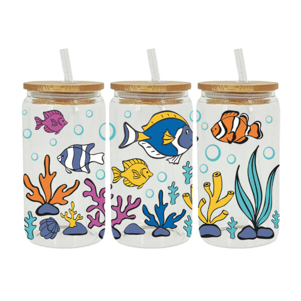 Wholesale UV Transfer Paste Glass Crystal Label Crystal Paste 16OZ UV DTF WRAPS