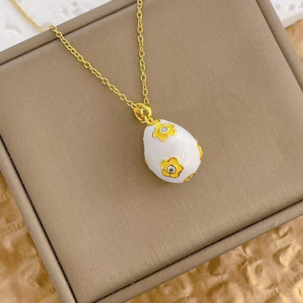 Wholesale Easter egg necklace
