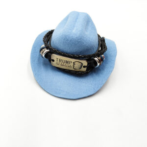 Coffee blue cowboy hat selected chuanpu english letters / L code