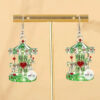 Wholesale Crystal Carousel Valentine's Day Acrylic Earrings