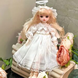 white wings angel / A complete set of dolls (comes with glasses)
