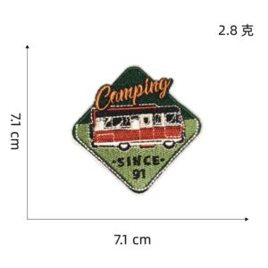 Polar bear cloth sticker 10#