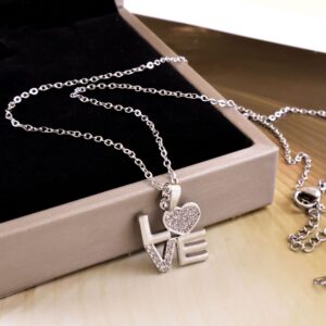 Xl1899love necklace silver