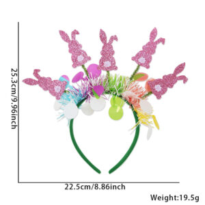 Multiple powder bunny / Color band headband (without light)