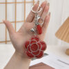 Wholesale Plum Blossom Rhinestone Keychain