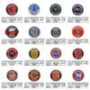 Wholesale Colorful and diverse circular team emblem embroidery DIY Patches