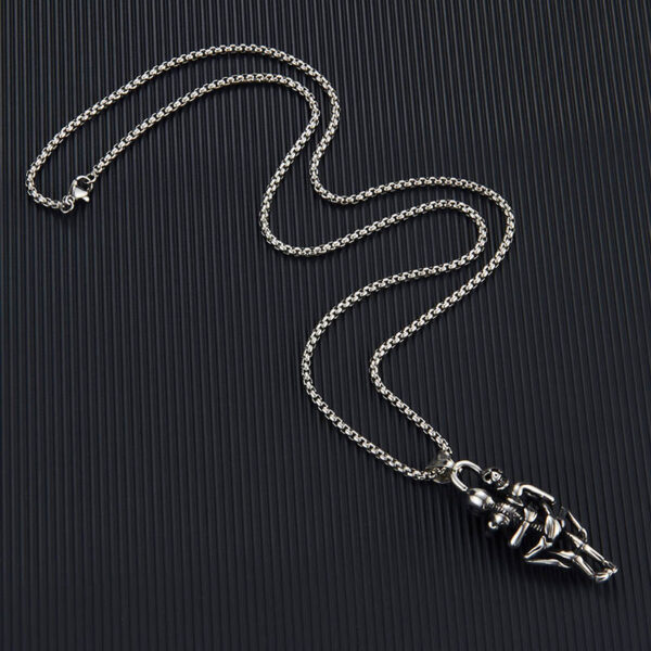 Wholesale Stainless Steel Embrace Lover Pendant Necklace