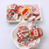 Wholesale OLY Exclusive - Printed Beads with Various Shaped Vertical Holes