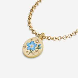 Forget me not-necklace