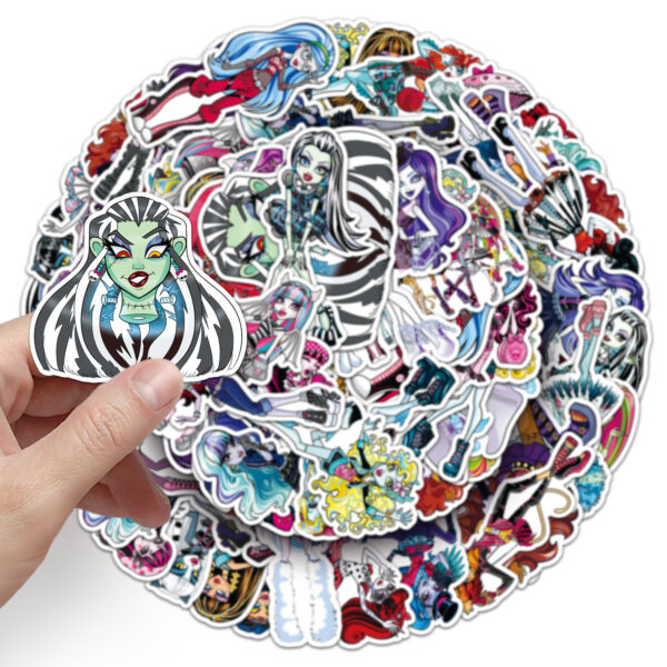 Wholesale 50pcs Monster Senior high school Graffiti Stickers