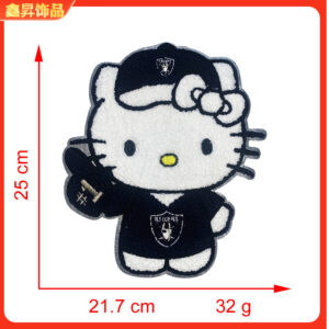 Hot melt glue*black*animal*kitty*height 25*21.7cm