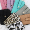 Wholesale Printed folded zipper style colorful floral coin purse