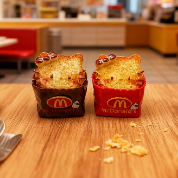 Wholesale Cartoon Cat Bread Bakery Shop Miniature Food Toy Accessories