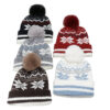O1CN01LV0DoH2GUlDge7Q0p_2208906449019-0-cib Wholesale Winter Thickeneded Warm Christmas Snowflake Hat