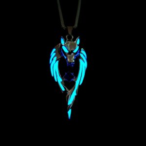 Stainless steel blue light