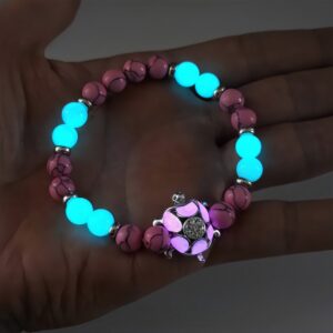 4#Pink turquoise rose red light