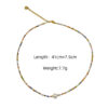 Wholesale luxury all-match niche fashion clavicle chain beaded necklace
