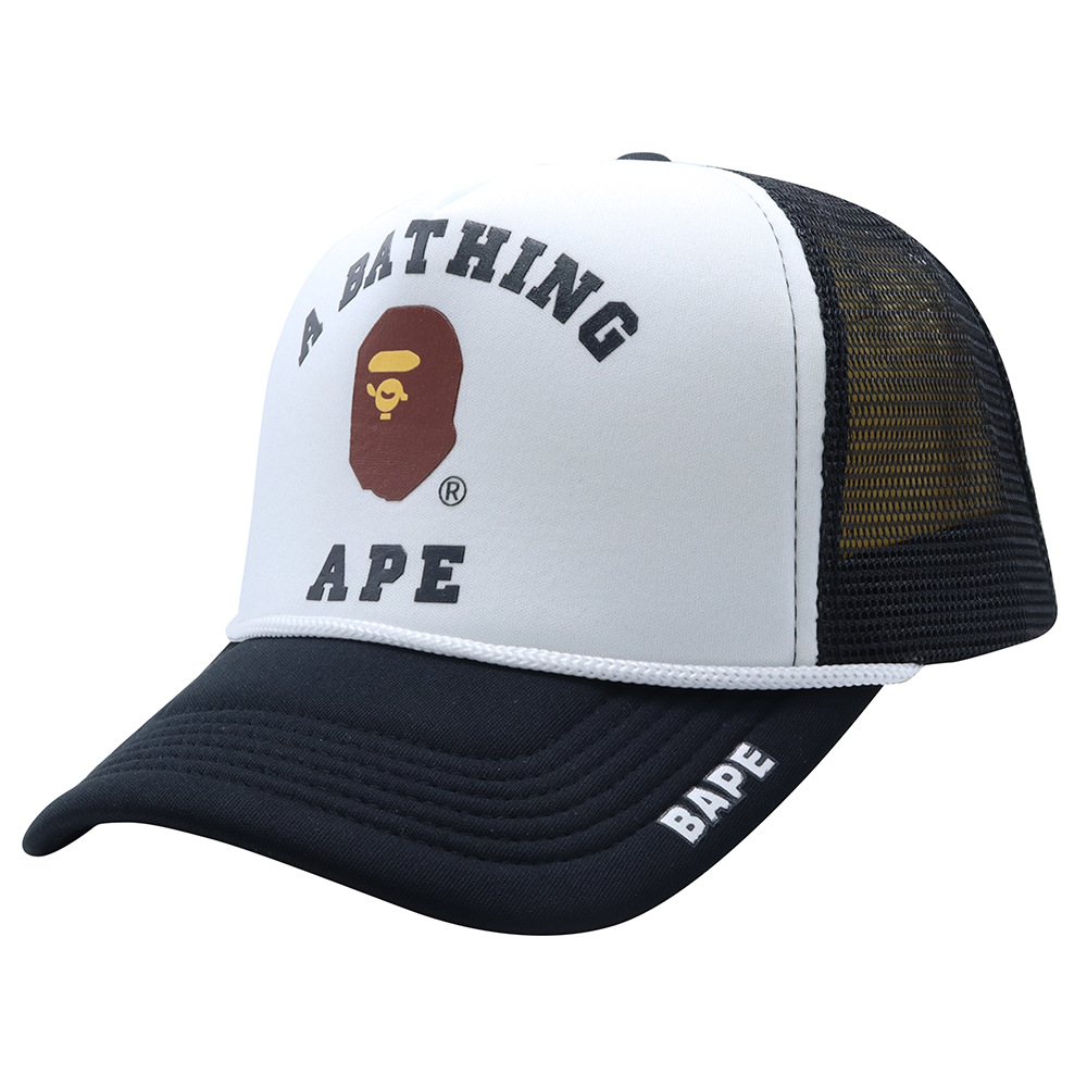 Wholesale Printed Mesh Cap Outdoor Sunshade Cap All-match BAPE Baseball Cap