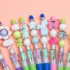 Wholesale Cartoon Four-Color Beaded Pen