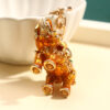 Wholesale cute elephant pendant alloy keychain