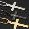 O1CN01LamsTn1hW7qyv3iQU_2221274484284-0-cib Wholesale Cross Scripture Titanium Steel Cross Necklace