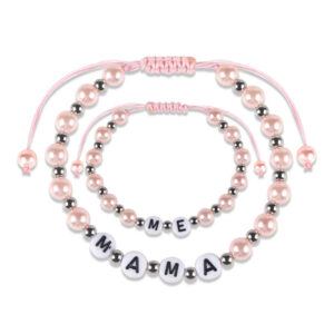 Pink beads+mama