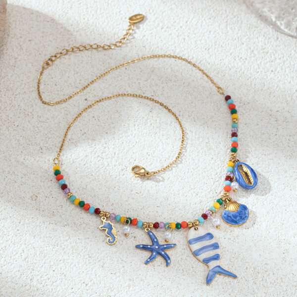 Wholesale Stainless Steel Necklace Light Luxury Niche Necklace