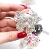Wholesale 10pcs Colored Crystal Bow Water Diamond Beads