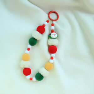 Color flocked chain
