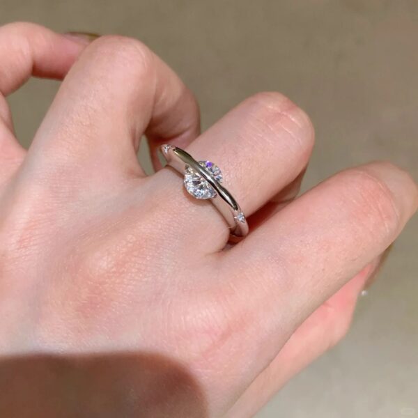 Wholesale Smart Surrounding Planet Trajectory Luxury Ring