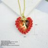 O1CN01LiPr632LRcXpTl0ng_4115849689-0-cib Wholesale Golden Rice Bead Love Pendant Necklace