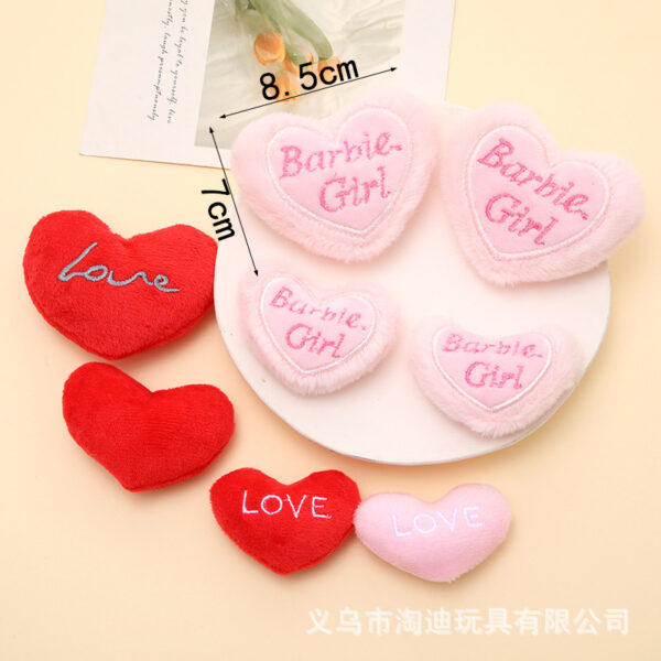 O1CN01LiZUeA1xTPGpG6MSp_2211897286444-0-cib Wholesale Plush Love Red Heart Love Chilen's Hat Slippers Clothes Brooch