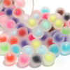O1CN01LivJaH1HgUdRppsxA_2216860830787-0-cib Wholesale Exrt Grade 16mm Frosted Beads Acrylic Beads in Beads Straight Hole Design DIY Normcore Style Jewelry Aessories