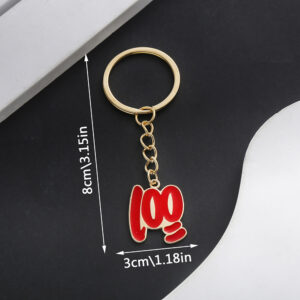 Er651-1 100 points oil dripping keychain-6.4g