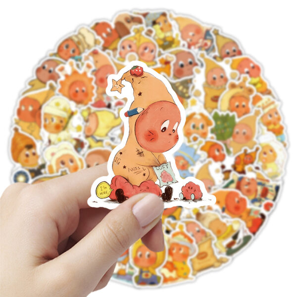 O1CN01Lo3cdj1QNYyl2X5Yt_2206676631964-0-cib Wholesale 50 Cute Cartoon Star People Waterproof Vinyl Stickers OLY Exclusive
