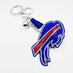 Wholesale Diamond Bull Keychain Diamond Bullfighting Keychain